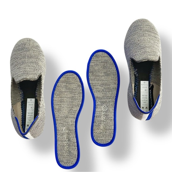 Rothy’s | The Kids Loafer in Metallic Silver Gray (1) 🩶 - Picture 6 of 8